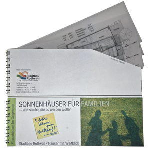 Verkaufsprospekt Passivh&auml;user Am Geigenrain